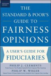 Cover of: The Standard & Poor's Guide to Fairness Opinions