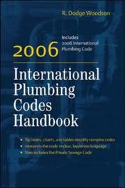 Cover of: 2006 International Plumbing Codes Handbook