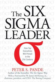 Cover of: The Six Sigma Leader | Peter S. Pande