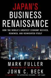 Cover of: Japan's Business Renaissance by Mark Fuller, John C. Beck