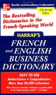 Harrap's French and English business dictionary