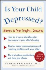 Cover of: Is Your Child Depressed? by Nathan Naparstek, Nathan Naparstek