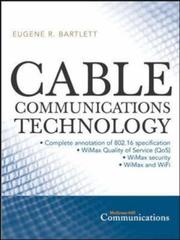 Cover of: Cable Communications Technology by Eugene R. Bartlett