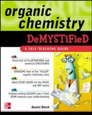 Cover of: Organic chemistry demystified