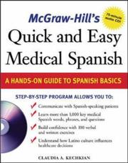 Cover of: McGraw-Hill's Quick and Easy Medical Spanish