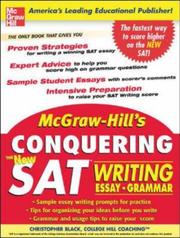 Cover of: McGraw-Hill's Conquering the New SAT Writing