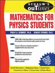 Cover of: Schaum's Outline of Mathematics for Physics Students (Schaum's Outlines)