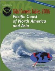 Cover of: Tidal Current Tables 2006 by NOAA, NOAA