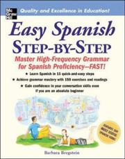 Cover of: Easy Spanish step-by-step by Barbara Bregstein