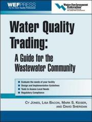 Water-quality trading by Cy Jones, Lisa Bacon, Mark S Kieser, David Sheridan