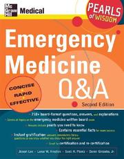 Cover of: Emergency Medicine Q & A (Pearls of Wisdom)