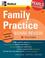 Cover of: Family practice board review