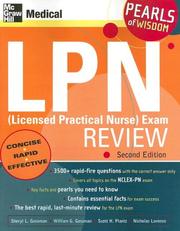 Cover of: LPN (Licensed Practical Nurse) Exam Review (Lpn (Licensed Practical Nurse) Exam Review)