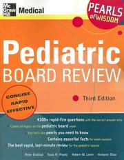 Cover of: Pediatric board review