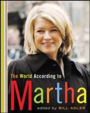 Cover of: The World According to Martha by Bill Adler