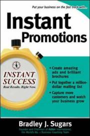 Cover of: Instant promotions