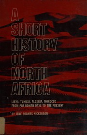Cover of: A short history of North Africa by Jane Soames Nickerson