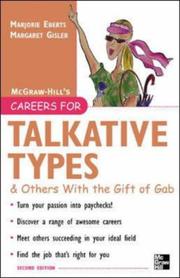 Cover of: Careers for Talkative Types & Others With the Gift of Gab, 2nd ed. (Careers for You Series)