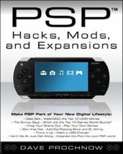 Cover of: PSP Hacks, Mods, and Expansions by Dave Prochnow