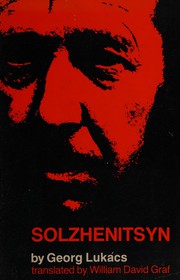 Cover of: Solzhenit͡syn by György Lukács
