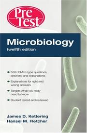Cover of: Microbiology: PreTest Self-Assessment and Review (Pretest Series)