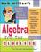 Cover of: Bob Miller's Algebra for the Clueless, 2nd edition (Miller, Robert, Clueless Series.)