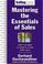 Cover of: Mastering The Essentials of Sales