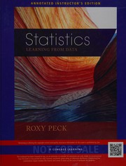 Cover of: Statistics by Roxy Peck