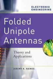 Cover of: Folded Unipole Antennas by Jeremy Raines