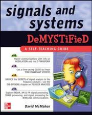 Cover of: Signals & Systems Demystified by David McMahon