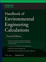 Cover of: Handbook of Environmental Engineering Calculations 2nd Ed. by C. C. Lee, Shun Dar Lin