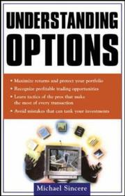 Cover of: Understanding Options | Michael Sincere