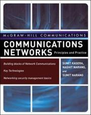 Cover of: Communication Networks by Sumit Kasera