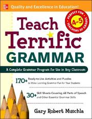 Teach Terrific Grammar, Grades 4