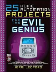 Cover of: 25 Home Automation Projects for the Evil Genius