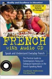 Cover of: Streetwise French (Book + 1 CD) (Streetwise (Mcgraw Hill))