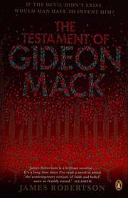 Cover of: The testament of Gideon Mack