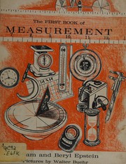 Cover of: The First Book of Measurement