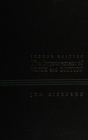 Cover of: The improvement of voice and diction