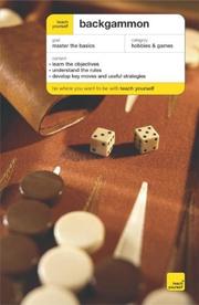 Cover of: Teach Yourself Backgammon (Teach Yourself) | Michael Crane