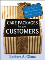 Cover of: Care Packages for Your Customers by Barbara Glanz, Barbara Glanz