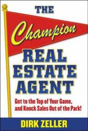 Cover of: The Champion Real Estate Agent