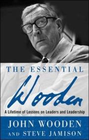 Cover of: The Essential Wooden by John Wooden, Steve Jamison