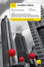 Cover of: Teach Yourself Modern China (Teach Yourself) by Michael L. Lynch