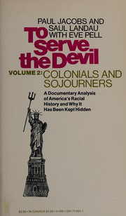 Cover of: To serve the Devil: Colonials and sojourners