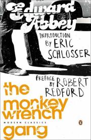 Cover of: The Monkey Wrench Gang by Edward Abbey