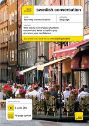 Cover of: Teach Yourself Swedish Conversation (3CDs + Guide) (Teach Yourself) by Regina Harkins