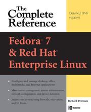 Cover of: Fedora Core 7 & Red Hat Enterprise Linux: The Complete Reference (Complete Reference Series)