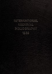 Cover of: International medieval bibliography: 1969