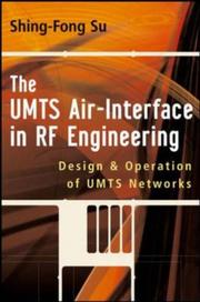 Cover of: The UMTS Air-Interface in RF Engineering | Shing-Fong Su
